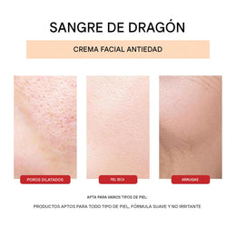 Crema hidratante antienvejecimiento con retinol placenta de dragón