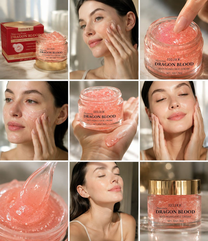 Crema hidratante antienvejecimiento con retinol placenta de dragón