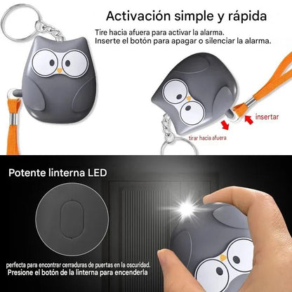 GuardianKey™ | Alarma Personal de Emergencia 130 dB